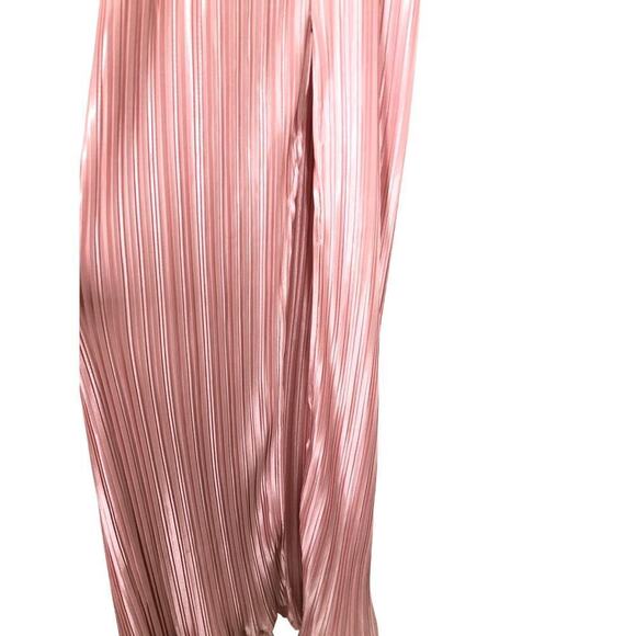The Jetset Diaries Aster Dress Halter Gown Open Back Maxi Blush XS - Picture 6 of 15